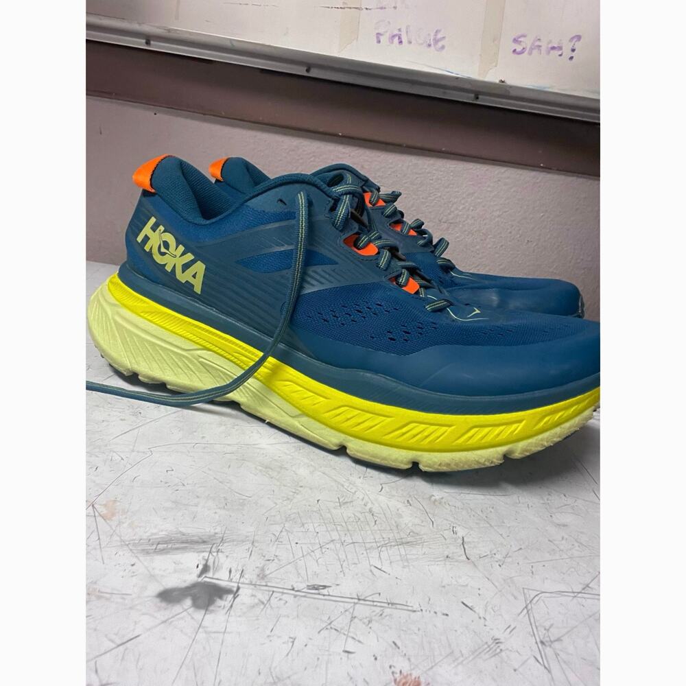 Hoka One Stinson ATR 6 - Men’s Size 11.5 - Blue Coral and Butterfly